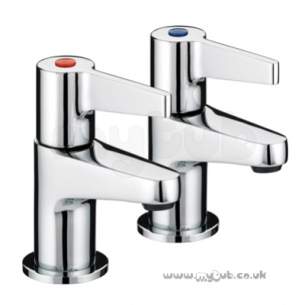 Bristan Brassware -  Design Utility Lever Basin Taps Cp