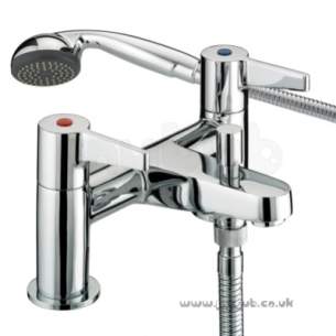 Bristan Brassware -  Design Utility Lever Bath Shower Mixer Cp