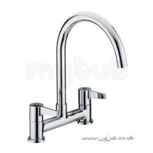 Bristan Brassware -  Design Utility Lever Deck Sink Mixer Cp