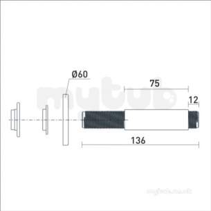 Bristan Showering -  Orb Recessed Dual Control Shower Pack Chrome Orb Shwr Pk