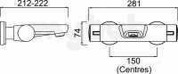 Gummers Commercial Showers -  Opac Wall Mount Bath Filler Ch Levers