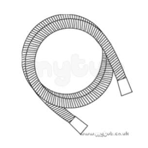 Bristan Showering -  Bristan 1.75m 1/2 Cone Shower Hose S/flex