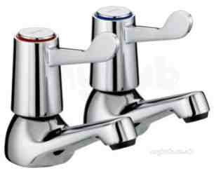 Bristan Brassware -  Bristan C/disc Basin Taps Plus 6 Inch Lvrs Pair Cp