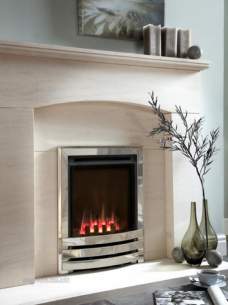 Flavel Gas Fires -  Flavel Windsor He Mc Coal Cont Chrome