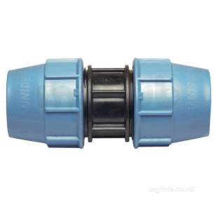 Radius Mdpe Fittings Black -  Puriton Plst Comp Fitting 32mm Coupler