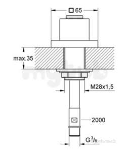 Grohe Shower Valves -  Grohe Grohe 27531000 Pull Out Shower 27531000