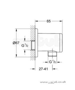 Relexa Plus 28626 Outlet Elbow Cp 28626000