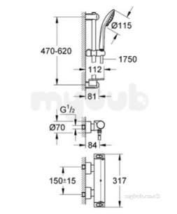 Grohe Shower Valves -  Grotherm2000 New Ev Valve And Set 34195001