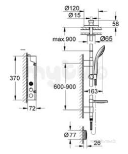 Grohe Shower Valves -  Grohe Euphoria 36306000