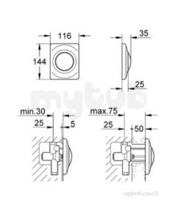 Grohe Parts and Spares -  Grohe Top Plate 37018sp0