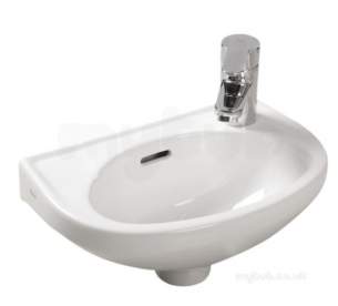 Roca Laura 450 Basin One Tap Hole White 325314005