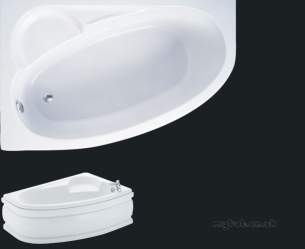 Adamsez Baths and Panels -  Adamsez Sloan Slr 1515x1000mm Right Hand Bath W