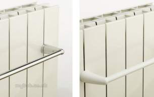 The Radiator Company Towel Warmers and Decorative Rads -  Hangin Bar 480mm Chrome For Vip.mix.vox