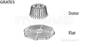 Marley Alutec Drains -  Marley Alutec 50mm And 75mm Dome Grate Drg1