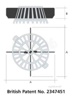 Marley Alutec Drains -  50-150mm Flow Enhancement Insert Drh6