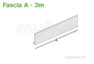 Marley Alutec -  Fascia Panel Type A 460mm X 3m Fa1460