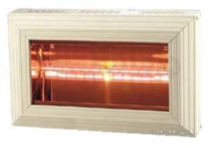 Ambirad Radiant Heating -  Ambirad Apollo Quartz Glow Electric Radiant Heater Qhl 30-1
