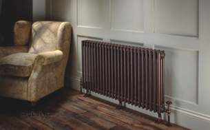 The Radiator Company Towel Warmers and Decorative Rads -  Ancona Cast Feet Kit For 21-30 Sec Ral