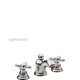 Hansgrohe Axor Products -  Carlton 3th Small Basin Mixer Puw Cp