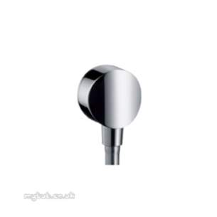 Hansgrohe Showering -  Hansgrohe Fixfit S Wall Outlet Chrome