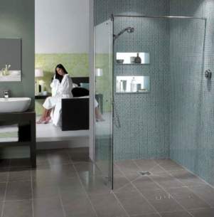 Aqua4ma Wetroom Systems -  Aqua4ma 1200x150 Skirting 10mm X 4