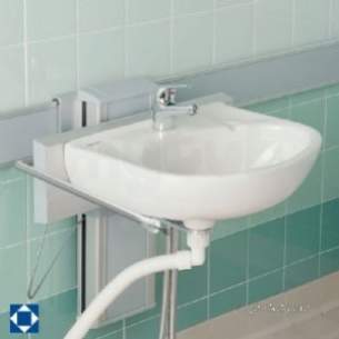 Armitage Shanks Commercial Sanitaryware -  Armitage Shanks Elec Brack 50cm Portman 21 Vertical Adj