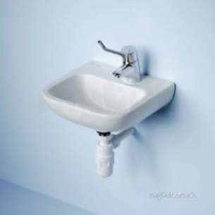 Armitage Shanks Commercial Sanitaryware -  Armitage Shanks Portman 21 Basin Bkt No Fin Pack B And Waste Sup