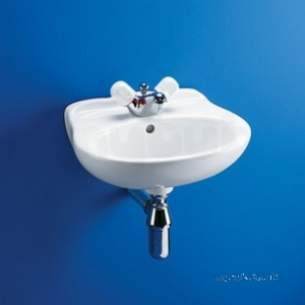 Armitage Shanks Mid Range Sanitaryware -  Armitage Shanks Richmond S2736 One Tap Hole Cloakroom Basin Cb Obsolete