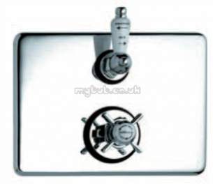 Eastbrook Showers -  4.1158 Beaumont Trad Twin Thermo Valve