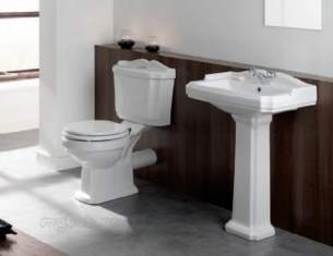 Eastbrook Sanitary Ware -  24.0003 Eastbrook Belgravia Basin One Tap Hole White