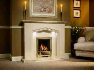 Be Modern Fire Surrounds -  53 Inch Portia Pearlstone 16 Inch C/o 5 Sided Hth