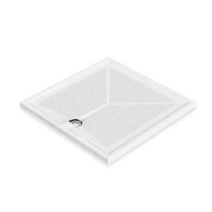 Akw Medicare Products -  16071w Braddan 1000 X 1000 Tray Plus Grav Waste