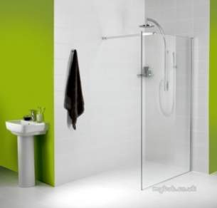 Bristan Showering -  Walk In 1200mm P/sl 6mm Anti Calc Glass