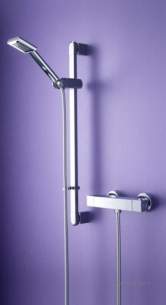 Bristan Showering -  Quadrato Thermo Sur Mount Bar Showr Valve