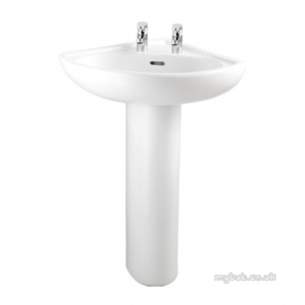 Bristan Brassware -  Bristan Quest 2 Taphole Corner Basin