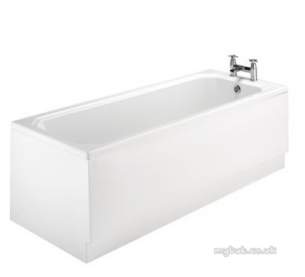 Bristan Showering -  Twist 1700 X 700 Single Ended Acry Bath Wh