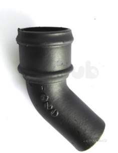 Classical Cast Iron Rainwater -  Saint Gobain 75mm X 67.5 Bend A591