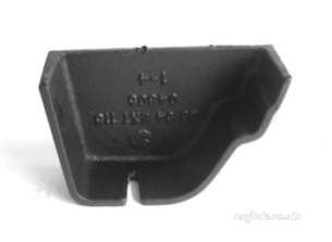 Classical Cast Iron Rainwater -  115mm Stopend For Spigot G854 Cast Iron