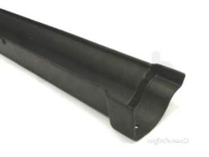 Classical Cast Iron Rainwater -  115mm X 1829mm Og Gutter G840 Cast Iron