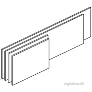 Ideal Standard Concept Acrylics -  Ideal Standard Concept E737501 End Panel 550 White