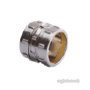 Ibp Conex Compression Fittings -  Conex 301cp Chrome Plated 54mm Str Coupling