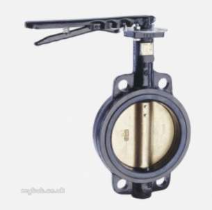 Crane General Valves -  Crane F626 L/op Wfr Butterfly Valve 65