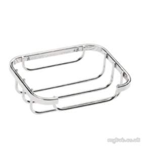 Croydex Bathroom Accessories -  Croydex Steel Soap Basket Chrome Plated Qm361941