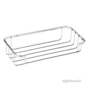 Croydex Bathroom Accessories -  Stainless Steel Cosmetic Basket Qm390641