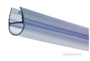 Croydex Shower Sets and Accessories -  Bathscreen Rigid Tube Seal 4-6mm Glass