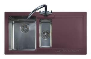 Rangemaster Sinks -  Cubix Gemini N/stn 15b Lhd Rse Tpe And Ap