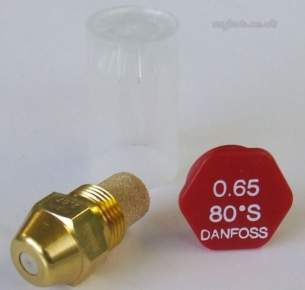 Danfoss Nozzles Burner Spares -  Danfoss H04306c Oil Nozzle 0.65 X 80 Deg S