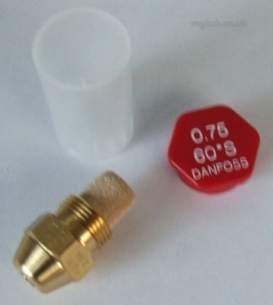 Danfoss Nozzles Burner Spares -  Danfoss H04307d Oil Nozzle 0.75 X 80 Deg S