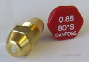 Danfoss Nozzles Burner Spares -  Danfoss H04308n Oil Nozzle 0.85 X 80 Deg S