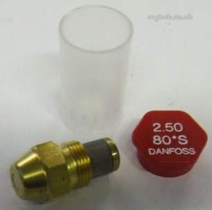 Danfoss Nozzles Burner Spares -  Danfoss H04319g Oil Nozzle 2.50x80 Deg S